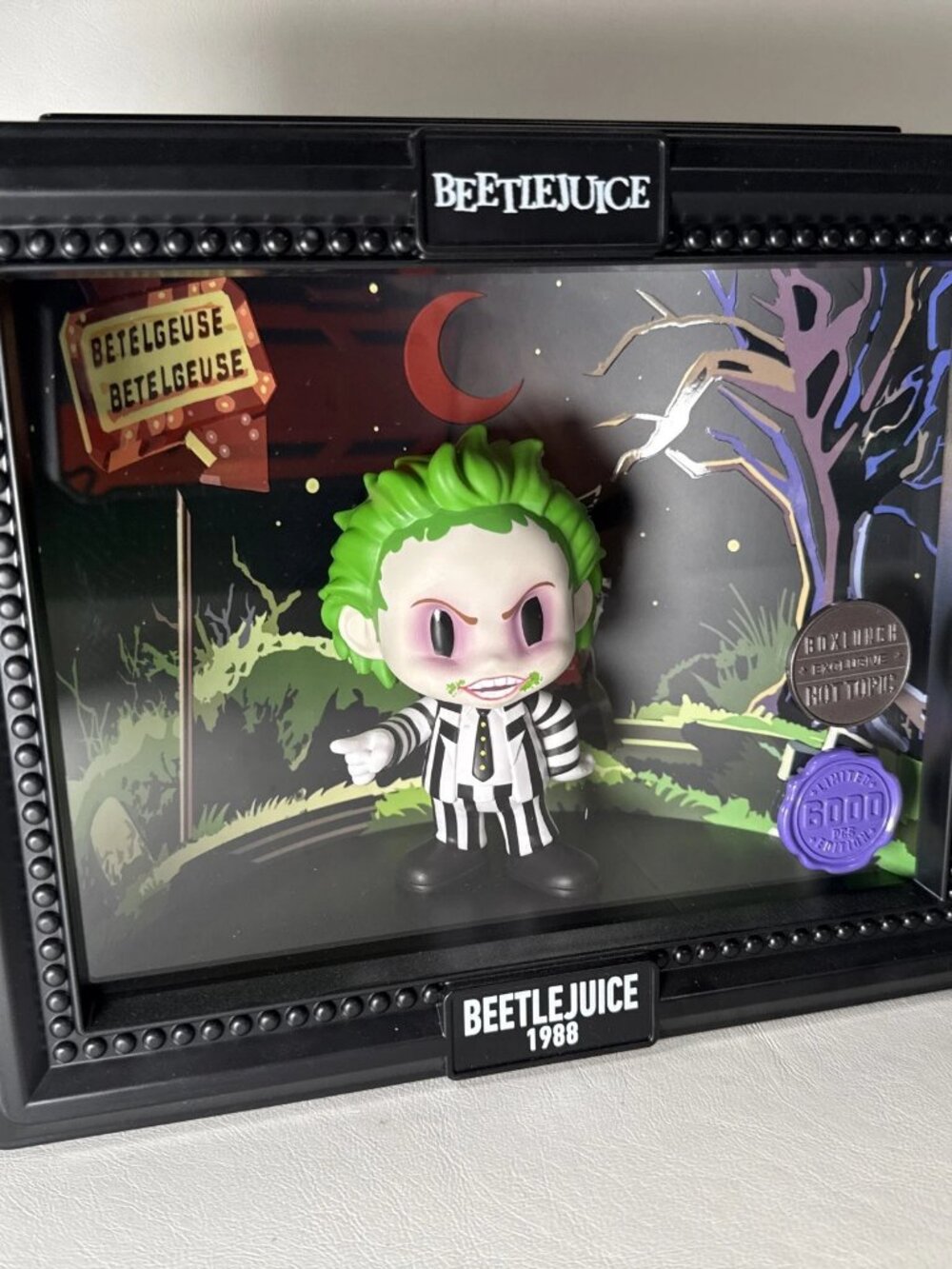 Thrilljoy Pix Beetlejuice 1988 Vinyl (Hot Topic / Box Lunch Exclusive Collection